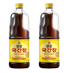 샘표  국간장  1.7L  2개//진간장 양조간장