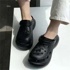 [오노마] ONM 통굽 실내화 사무실슬리퍼 키높이 젤리샌들 데일리 (S8533622)