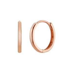 [모아르]18K 귀걸이 원터치 링 금귀걸이 민자 링 9mm