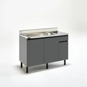 유코스 사무실 완제품 스텐 싱크대 1200 개수대