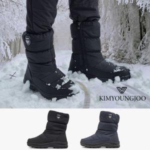 김영주 남성 패딩 하이컷 지퍼 방한화 KYJ-0010