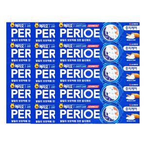 엘지 페리오 캐비티 충치 케어 알파 치약 150g 15개