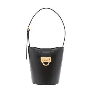 [살바토레페라가모] 21 1194 0748442 간치니 트리폴리오 스몰 버킷 숄더백
