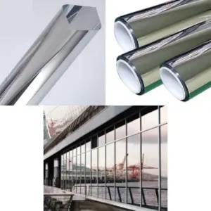 창문 유리 미러시트지 1m 1개 열햇빛 자외선차단 스테인글라스 사생활보호 반사필름