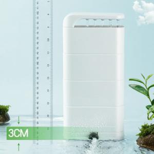 저수위 거북이 어항 집똥기 4단 도시락 여과기