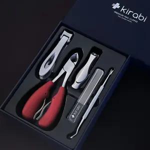 키라비 프리미엄 손톱깎이 대형 두꺼운 발톱깎이 발톱니퍼 5종세트 K501