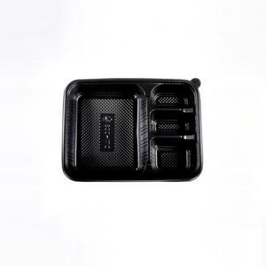 4칸 도시락용기 DW-003 돈가스 일회용 포장용기 200개