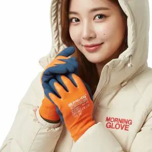 장갑의법칙 아쿠아그립 윈터 방수 방한용 코팅장갑 기모내피 냉동 겨울 제설 이중 완전