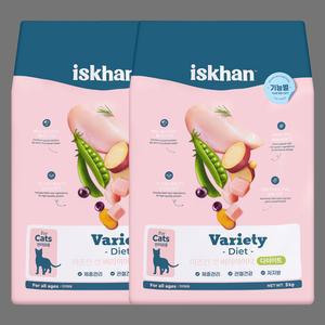 이즈칸 캣 그레인프리 버라이어티 다이어트 5kg x 2개