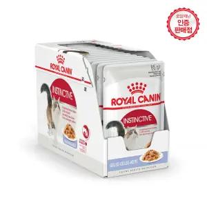 로얄캐닌 고양이사료 인스팅티브 [젤리] 파우치 85g 12개 (1BOX)