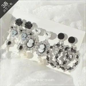 [오노마] ONM 써지컬목걸이 3종 베니블랙 세트 귀찌세트 은침 귀걸 (S12092254)