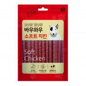 바우와우 치킨 치즈스틱 150g 소프트 애견간식 캣츠앤독스