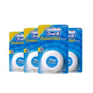 오랄비 왁스 치실 50m, 4개