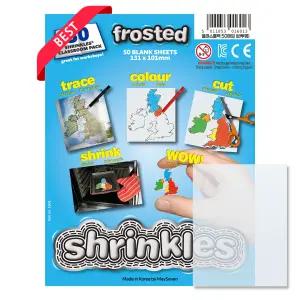 [반투명/작은종이] 신기한 마술종이 슈링클스 클래스룸팩 (50매)