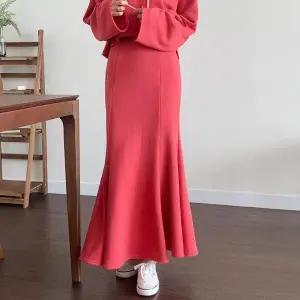 [셀러허브]여성 고무줄 환절기 트랙수트 롱스커트 (S10648855)