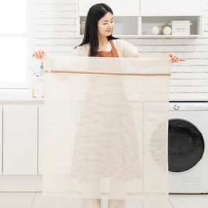 생각하는집 니트 이불 무형광 세탁망 빨래망 아기 30x40