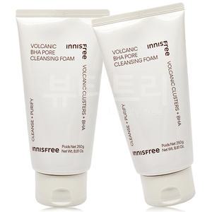이니스프리 화산송이 바하 모공 클렌징 폼 250g X 2개