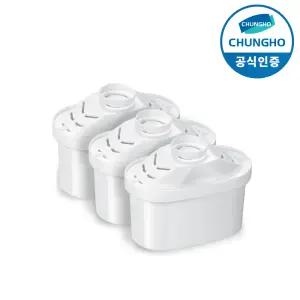 청호나이스 포터블 간이 정수기 필터 3개세트
