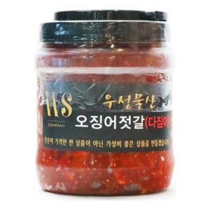 우성물산 다진오징어젓 2kg 오징어젓갈 다진 다지 오징어 kg 우성 물산 식품 수산물 수산 젓갈 장류