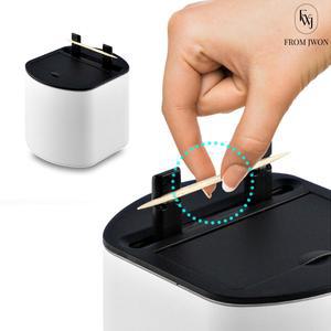 자동 이쑤시개 통 이쑤시게 케이스 비접촉 식당 업소용 개업 선물