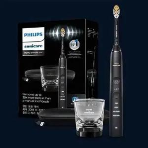 [필립스] 소닉케어 다이아몬드클린 9000 전동칫솔 HX9914/75/블랙