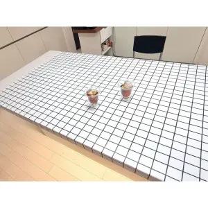 방수 테이블커버 화이트 S/식탁보/테이블보/테이블/커버/식탁/친환경/탁자보/행사/행사용/캠핑/보면