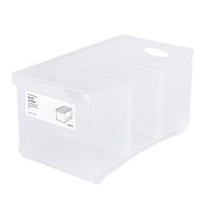 FF 창신리빙 투명 다용도 이동식 칸막이 저안 트레이 (24cm) 2호 ( 생활용품 수납함 정리함 바스켓