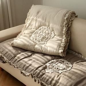 [집에]모디 고급 린넨 거실 3인 4인 돌 쇼파패드 매트