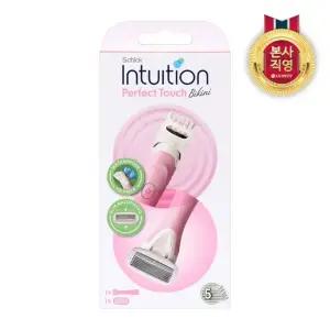 쉬크 인튜이션 비키니 2-in-1 전동 바디트리머 제모기 1입