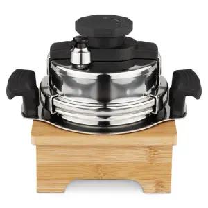 대웅 통3중 5분 누룽지 가마솥 압력솥밥 + 나무세트 1.2L 4인용 레드/블랙