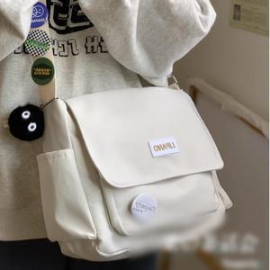 포켓 캔버스 크로스백 캔버스백 크로스백 에코백 데일리 캐쥬얼 가방