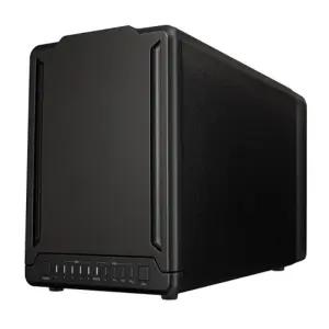 위즈플랫 HDX400U 4베이 3.5인치 대용량 스토리지 USB3.2 GEN2 간편한장착