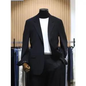 [갤러리아] BON 블랙 트리아세테이트 세미오버핏 셋업 슈트 BN4MEA271