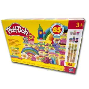 플레이도우 빅 타임 클래식 세트 65팩 플레이도 클레이 칼라도우 코스트코