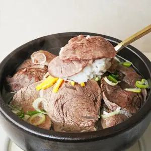 [공식판매처][소노정] 국내산 한우 맑은곰탕 가마솥 한우나주곰탕 400g 5팩, 곰탕 소고기국밥