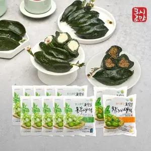 모시로만 모싯잎 동부생떡10봉 + 참깨생떡2봉 (총 120개입)