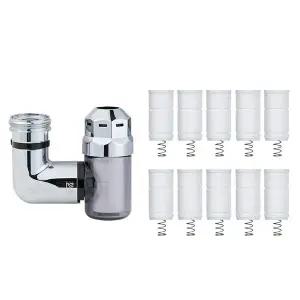 대림바스 디클린 360도 회전만능 멀티스윙 필터 워터탭(본품만)+리필필터 10개입 set