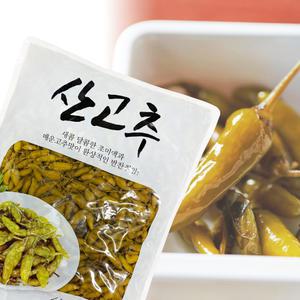 제이케이푸드 코우 산고추 4kg 대용량 절임반찬 장아찌 고추함량 55%