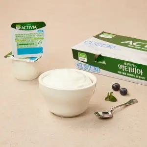 [풀무원]다논 액티비아 플레인 화이트 80g*8입(640g)