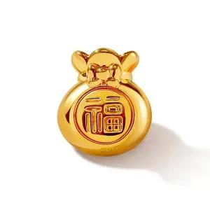 골드팡 24K 순금 통통 복주머니 금테크 오브제 (2월초 중순 입고 후 발송)