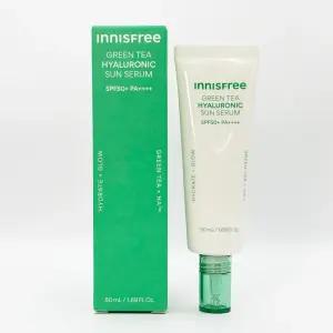 이니스프리 그린티 히알루론산 수분 선세럼 50ml(SPF50+) 1개-