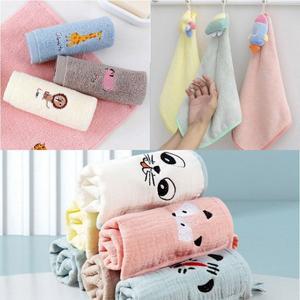 아기수건 유치원 어린이집 애기 아기 아동 유아 키즈 면 30수 세안 세수 핸드 타월 고리 수건