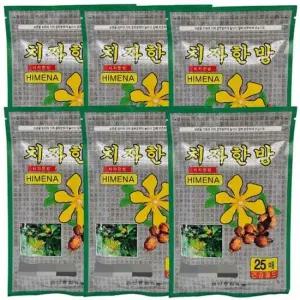 치자 한방 25매입 붙이는 패드 패치 건강 찜질팩 7개