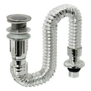 h자동팝업 아이트랩 일체형 세면대부속품 팝업 트랩 (WFGVP5J)