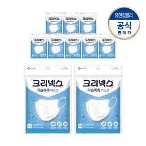 [크리넥스] 가습촉촉 마스크 컴팩트 2PX10개