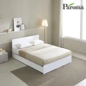 에센스 슬림헤드 1인용 서랍 수납 싱글 침대 S