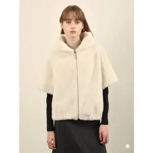 [올리비아로렌] 인조 퍼 반팔 점퍼 VOBJF4WA121[35386009]