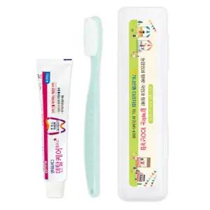 왕치솔 깜찍이 칫솔치약 여행용세트3호