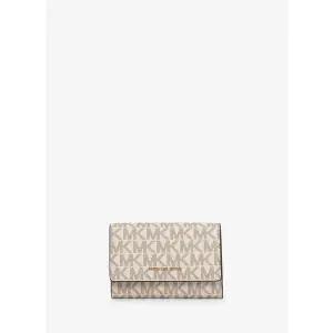 [마이클코어스][정가 170000원] 젯 셋 스몰 캔버스 카드 홀더 32F5GJ6D9B7988