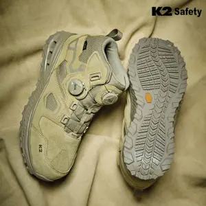 K2세이프티 2개 다이얼 방수 논슬립 에어메쉬 고어텍스 안전화 작업화 KG-101S